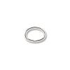 Oval open Jump ring 8 x 5 mm, 0,8mm wire